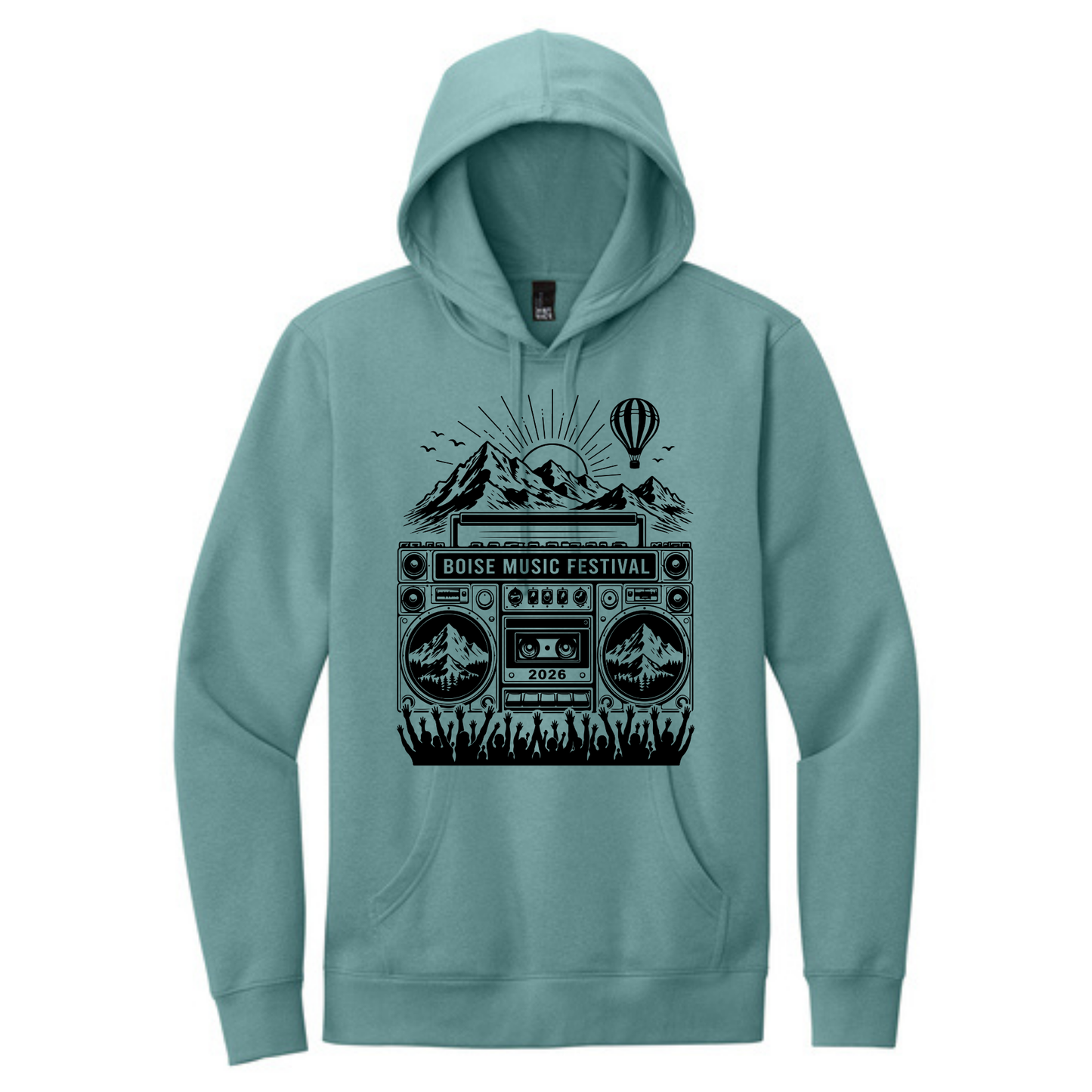 BMF 2026 - District® V.I.T.™ Fleece Hoodie - EUCALYPTUS