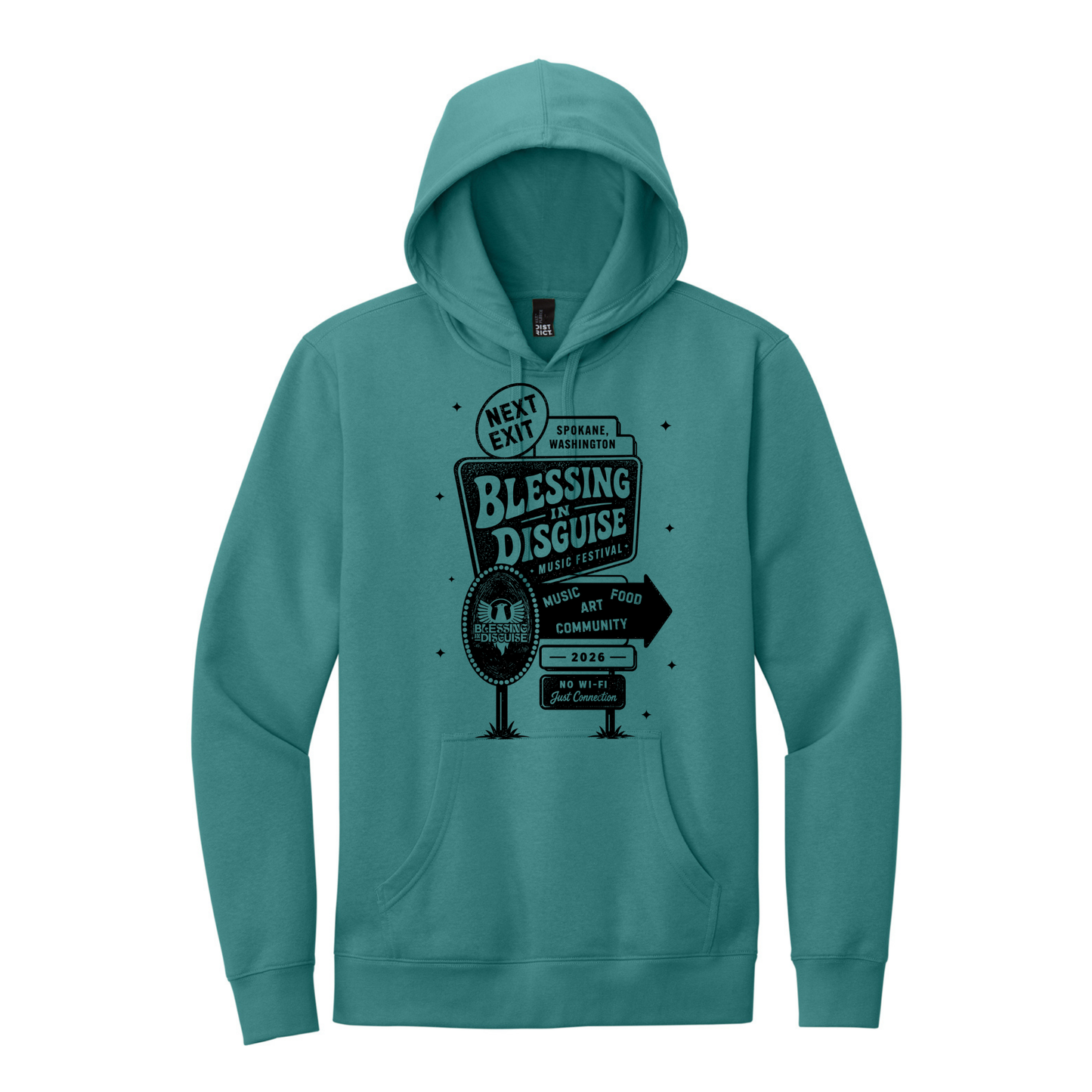 BID 2026 - District® V.I.T.™ Fleece Hoodie - EUCALYPTUS