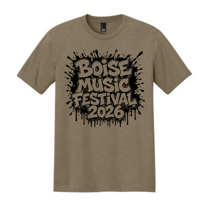 BMF 2026 - District® Perfect Tri® Tee - COYOTE BROWN