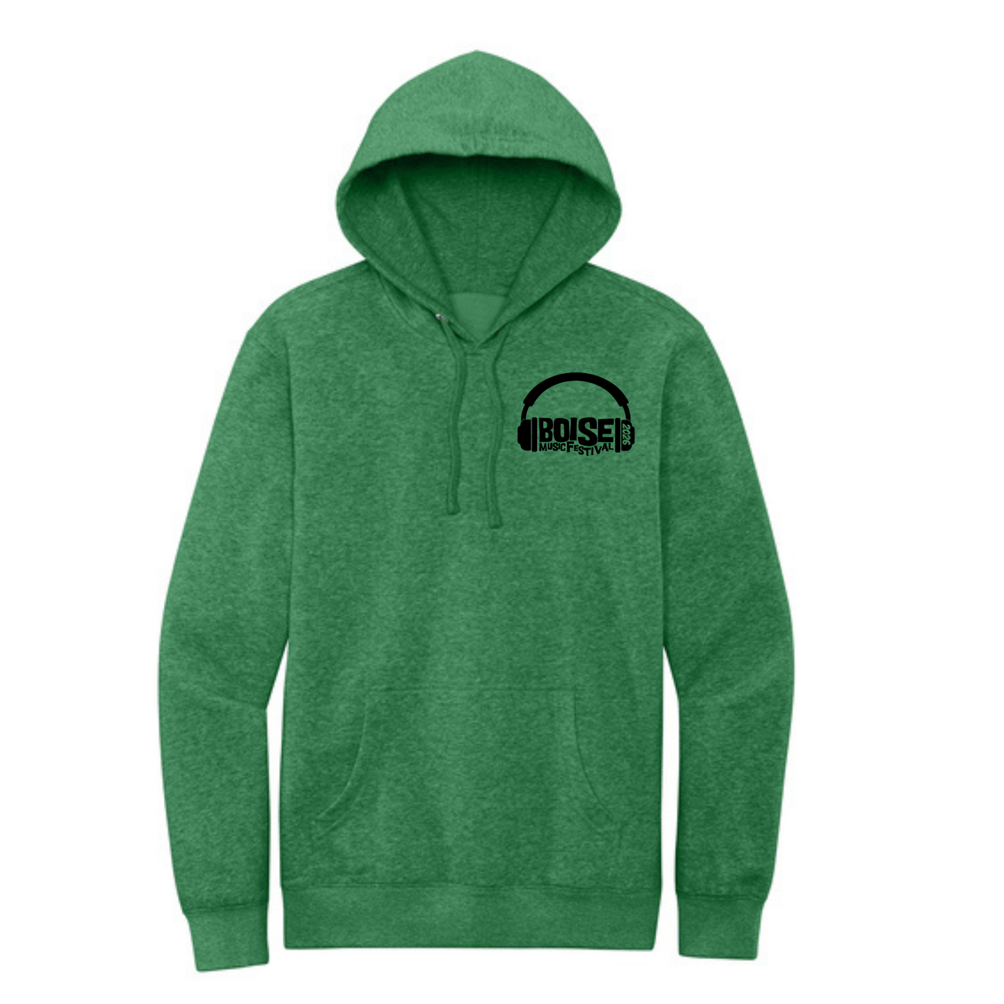 BMF 2026 - District® V.I.T.™ Fleece Hoodie - KELLY GREEN