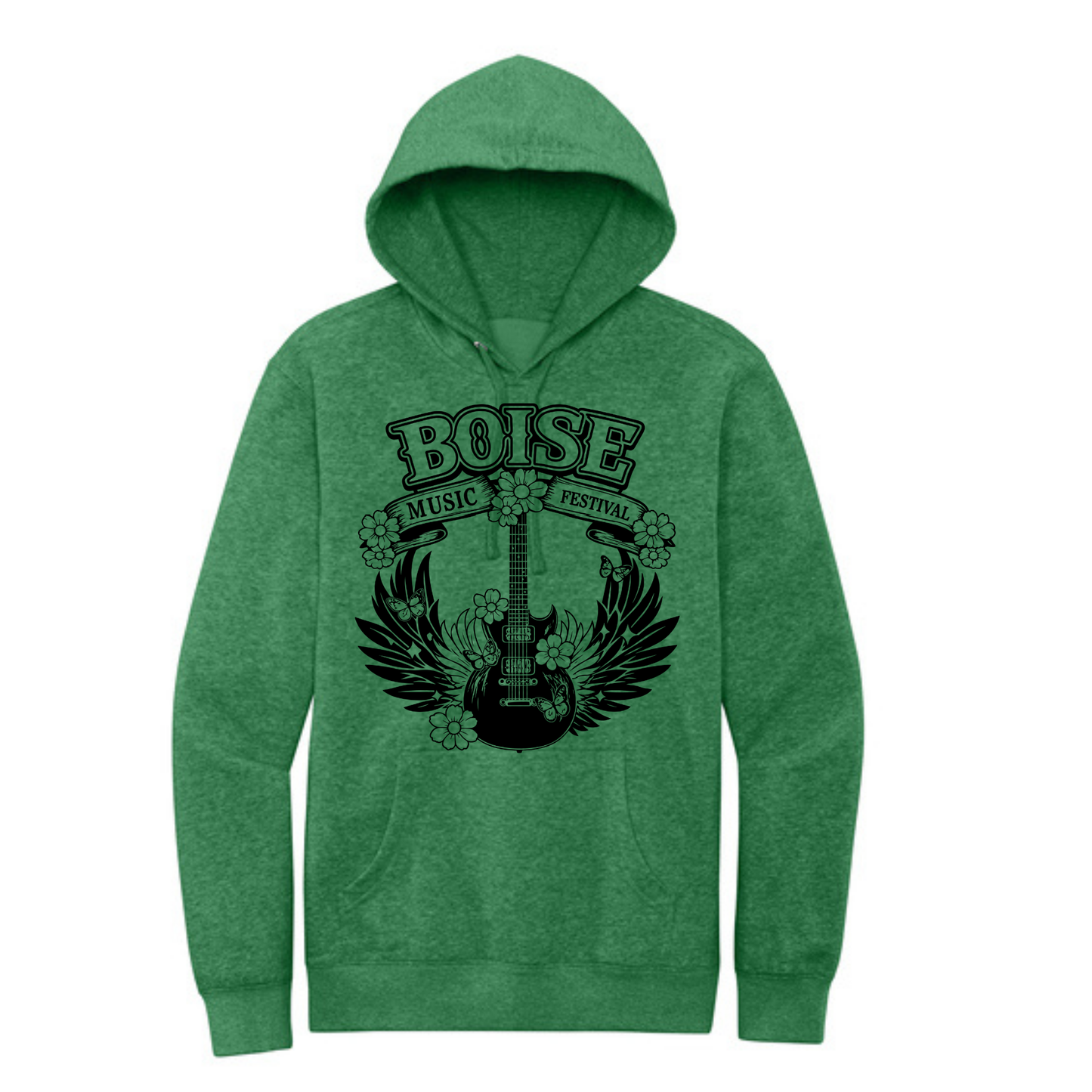 BMF 2026 - District® V.I.T.™ Fleece Hoodie - KELLY GREEN