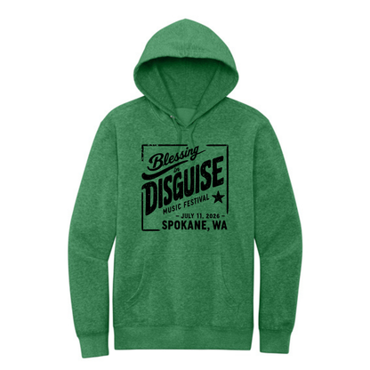 BID 2026 - District® V.I.T.™ Fleece Hoodie - KELLY GREEN