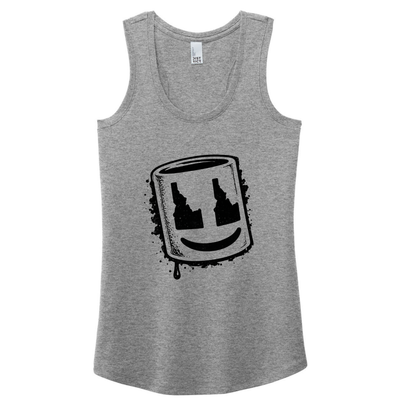BMF 2026 - District® Women’s Perfect Tri® Racerback Tank - GREY FROST