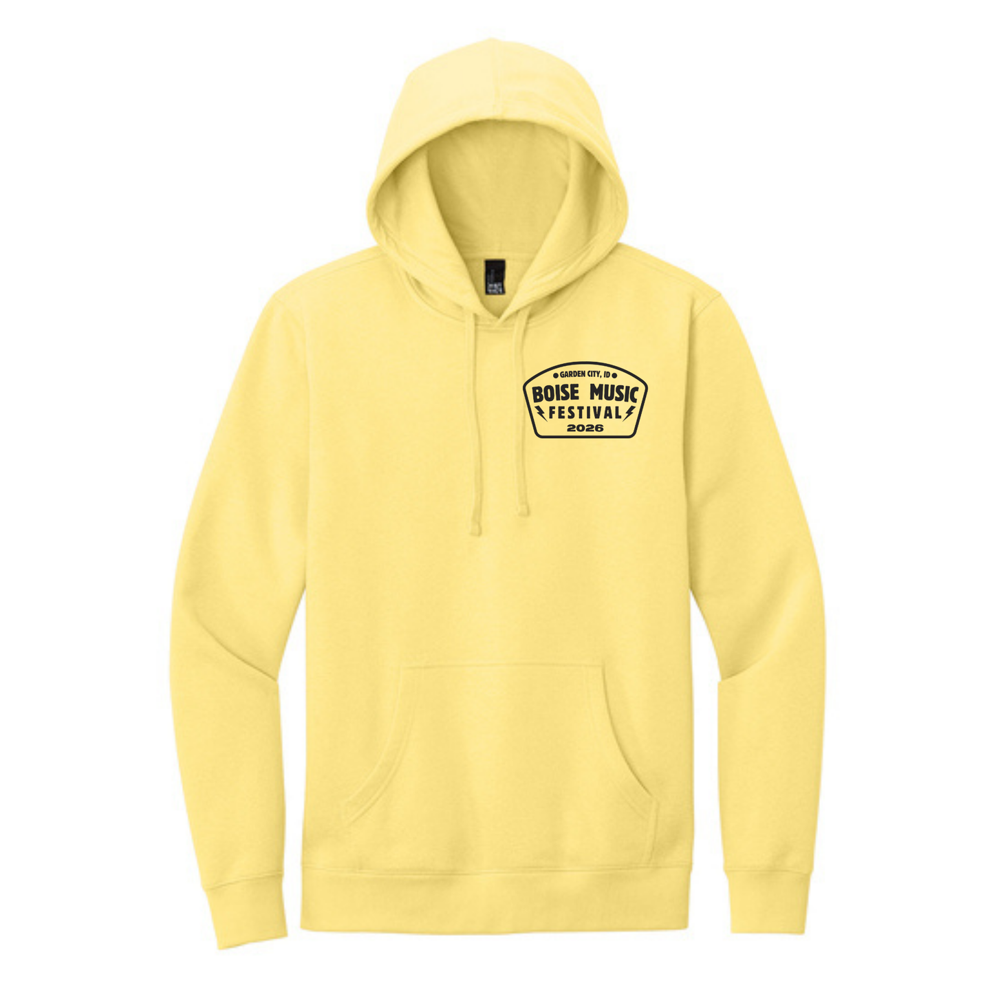 BMF 2026 - District® V.I.T.™ Fleece Hoodie - LIGHT YELLOW