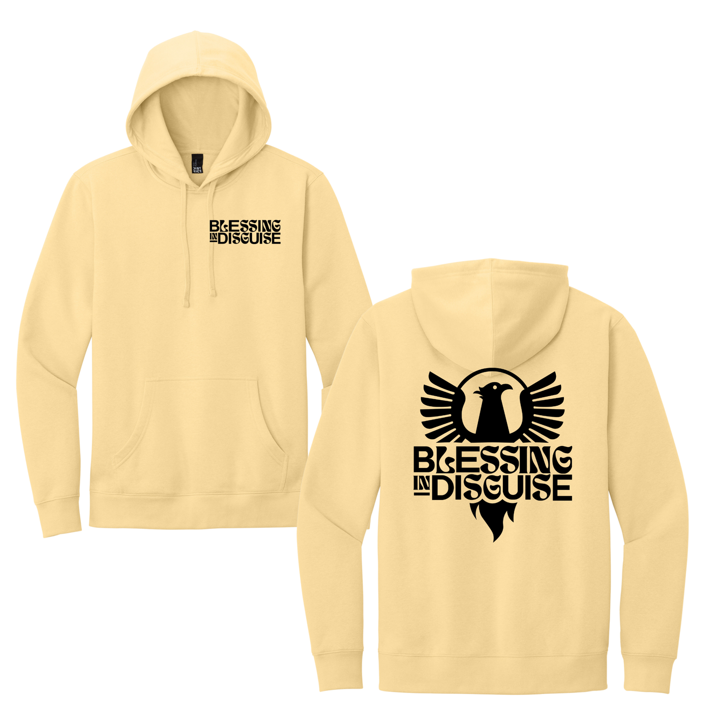 BID 2026 - District® V.I.T.™ Fleece Hoodie - LIGHT YELLOW