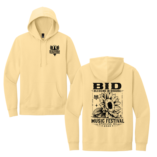 BID 2026 - District® V.I.T.™ Fleece Hoodie - LIGHT YELLOW