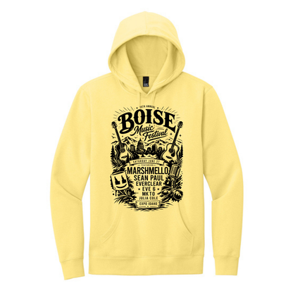 BMF 2026 - District® V.I.T.™ Fleece Hoodie - LIGHT YELLOW