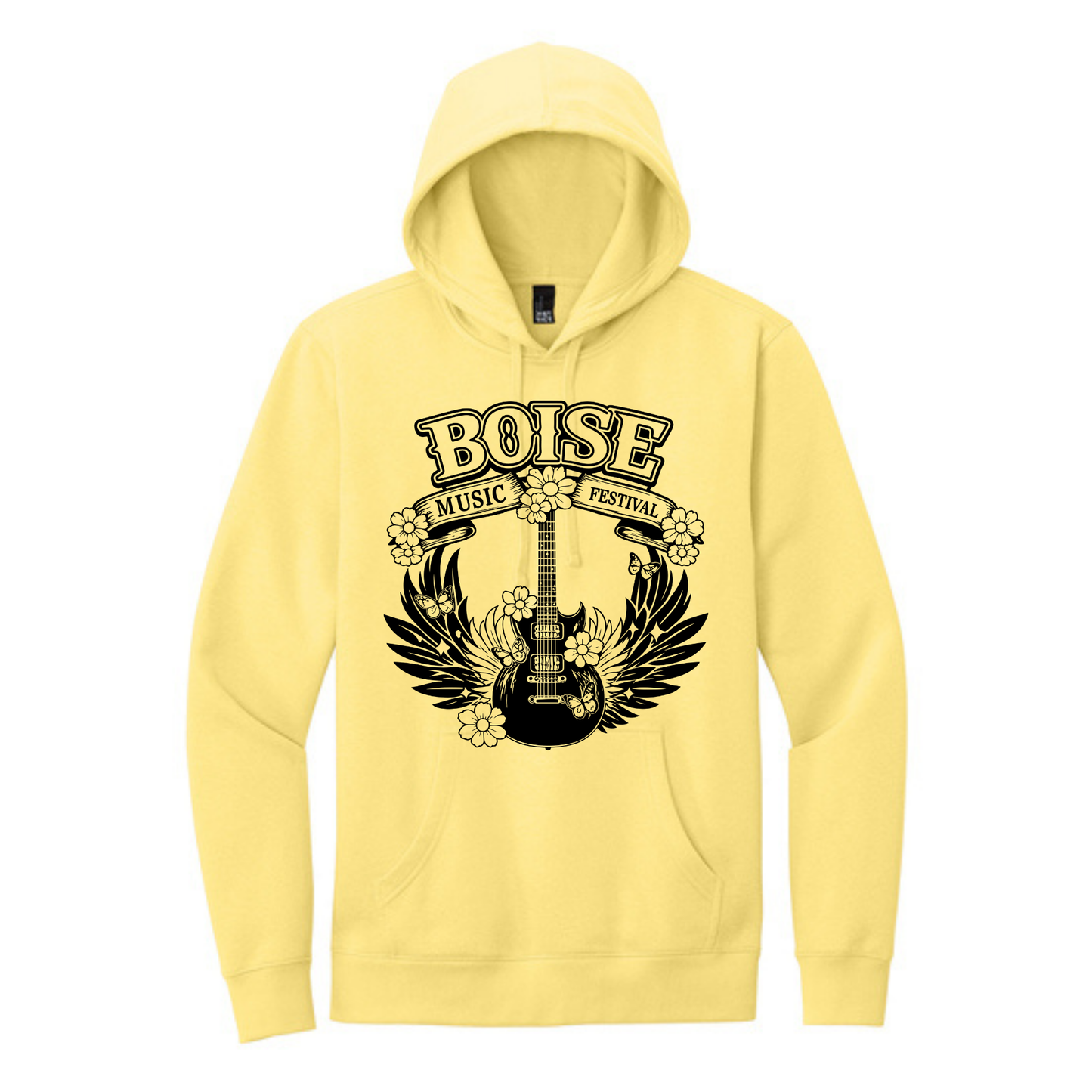 BMF 2026 - District® V.I.T.™ Fleece Hoodie - LIGHT YELLOW