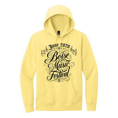 BMF 2026 - District® V.I.T.™ Fleece Hoodie - LIGHT YELLOW
