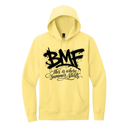 BMF 2026 - District® V.I.T.™ Fleece Hoodie - LIGHT YELLOW