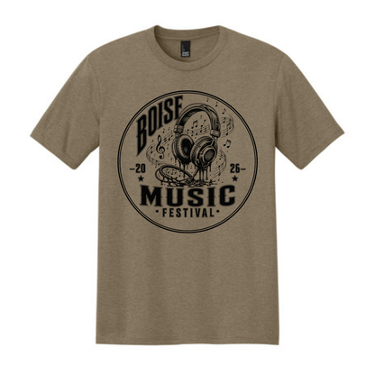 BMF 2026 - District® Perfect Tri® Tee - COYOTE BROWN