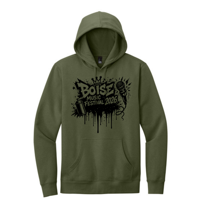 BMF 2026 - District® V.I.T.™ Fleece Hoodie - OLIVE