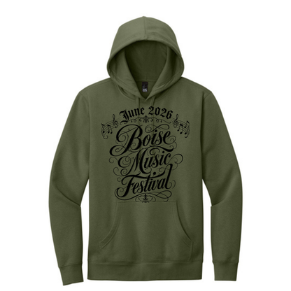 BMF 2026 - District® V.I.T.™ Fleece Hoodie - OLIVE