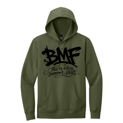 BMF 2026 - District® V.I.T.™ Fleece Hoodie - OLIVE
