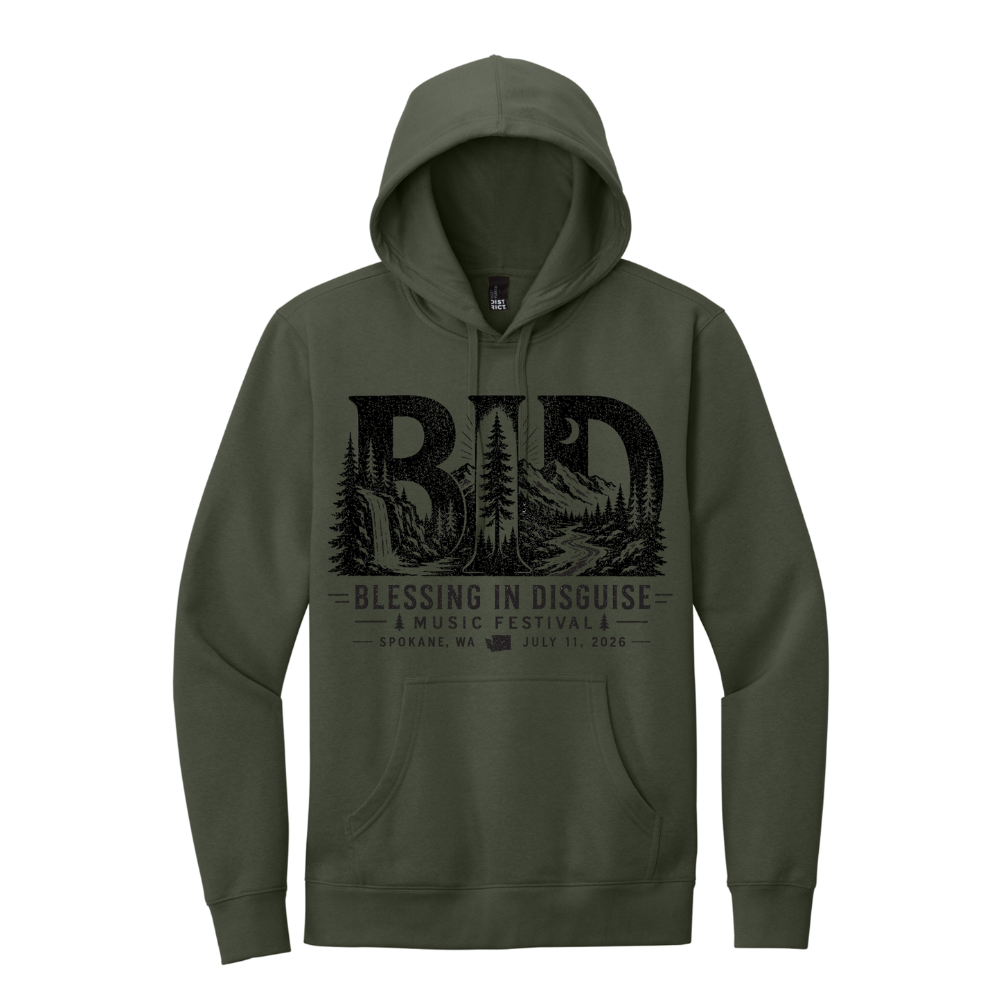 BID 2026 - District® V.I.T.™ Fleece Hoodie - OLIVE