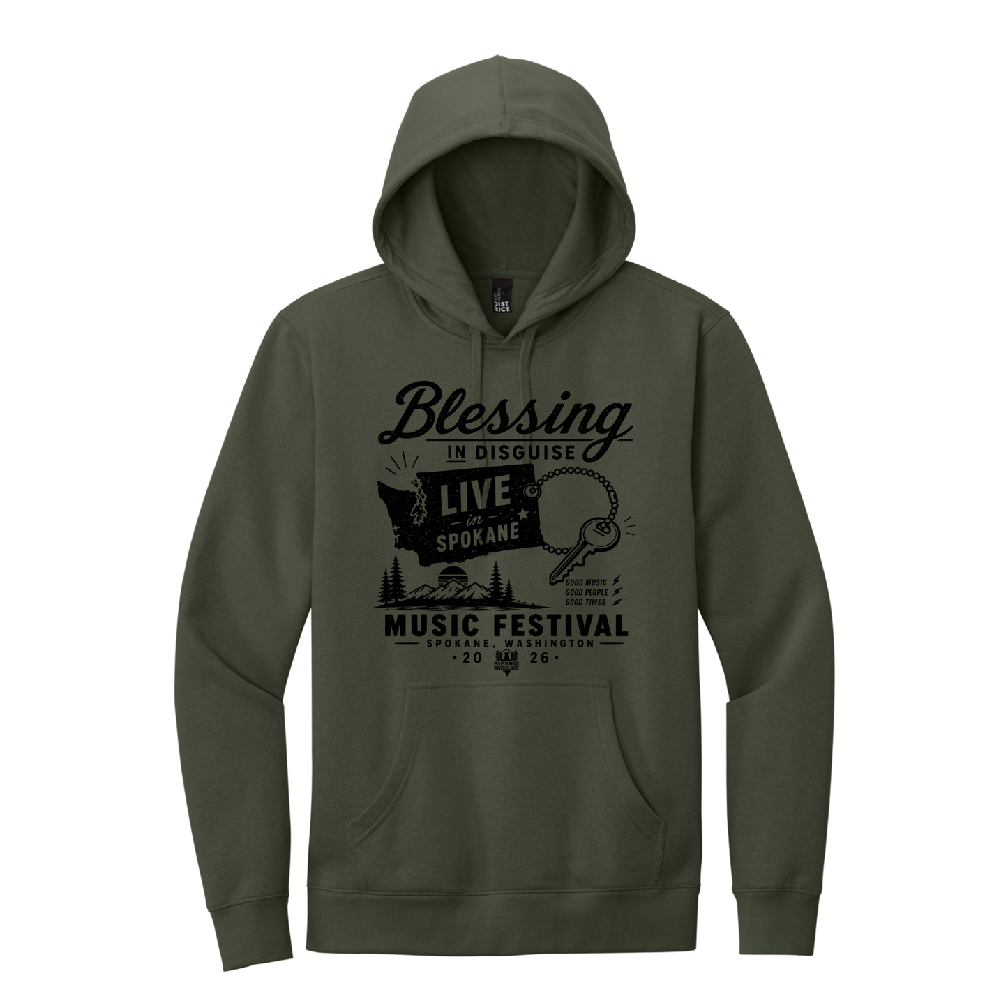 BID 2026 - District® V.I.T.™ Fleece Hoodie - OLIVE