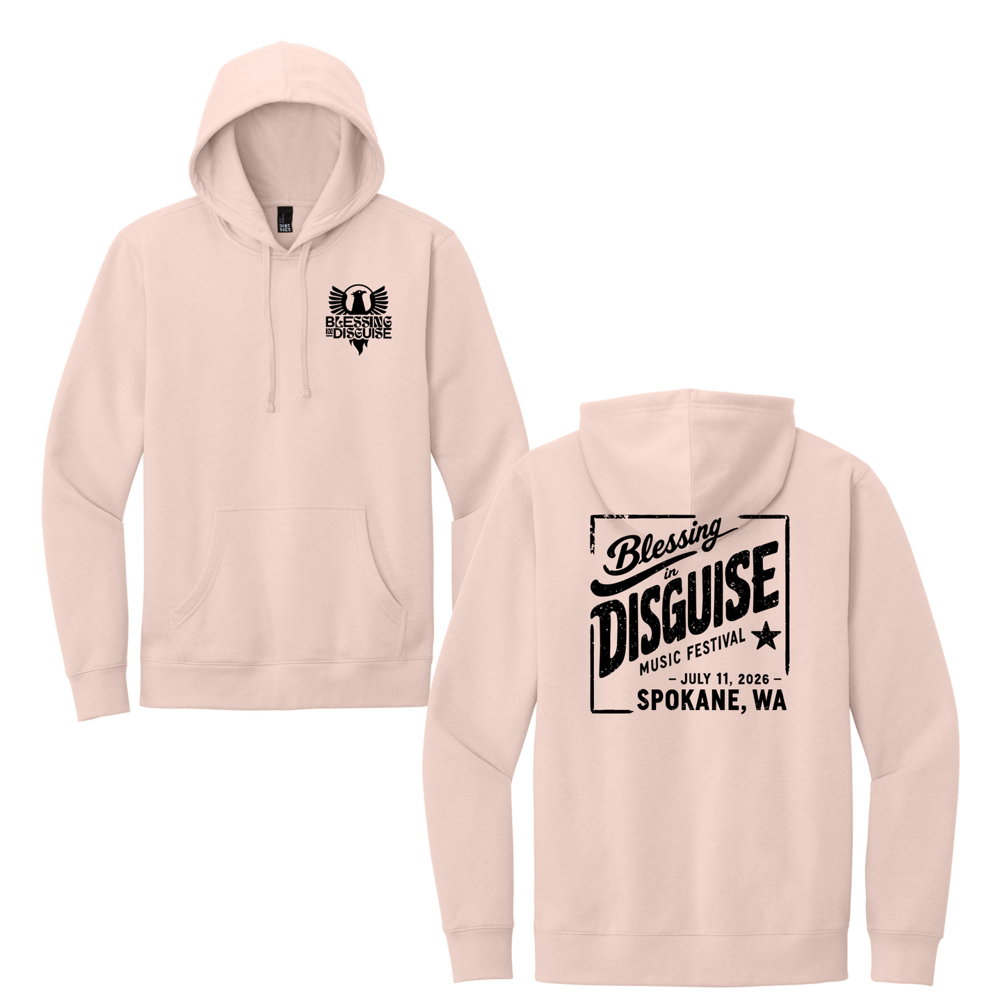BID 2026 - District® V.I.T.™ Fleece Hoodie - ROSEWATER PINK