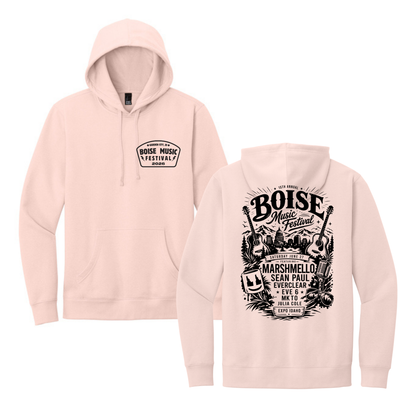 BMF 2026 - District® V.I.T.™ Fleece Hoodie - ROSEWATER PINK