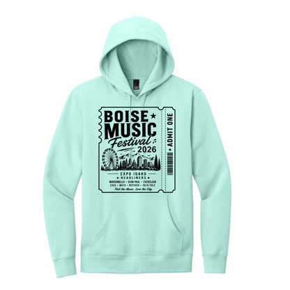 BMF 2026 - District® V.I.T.™ Fleece Hoodie - SEA MIST