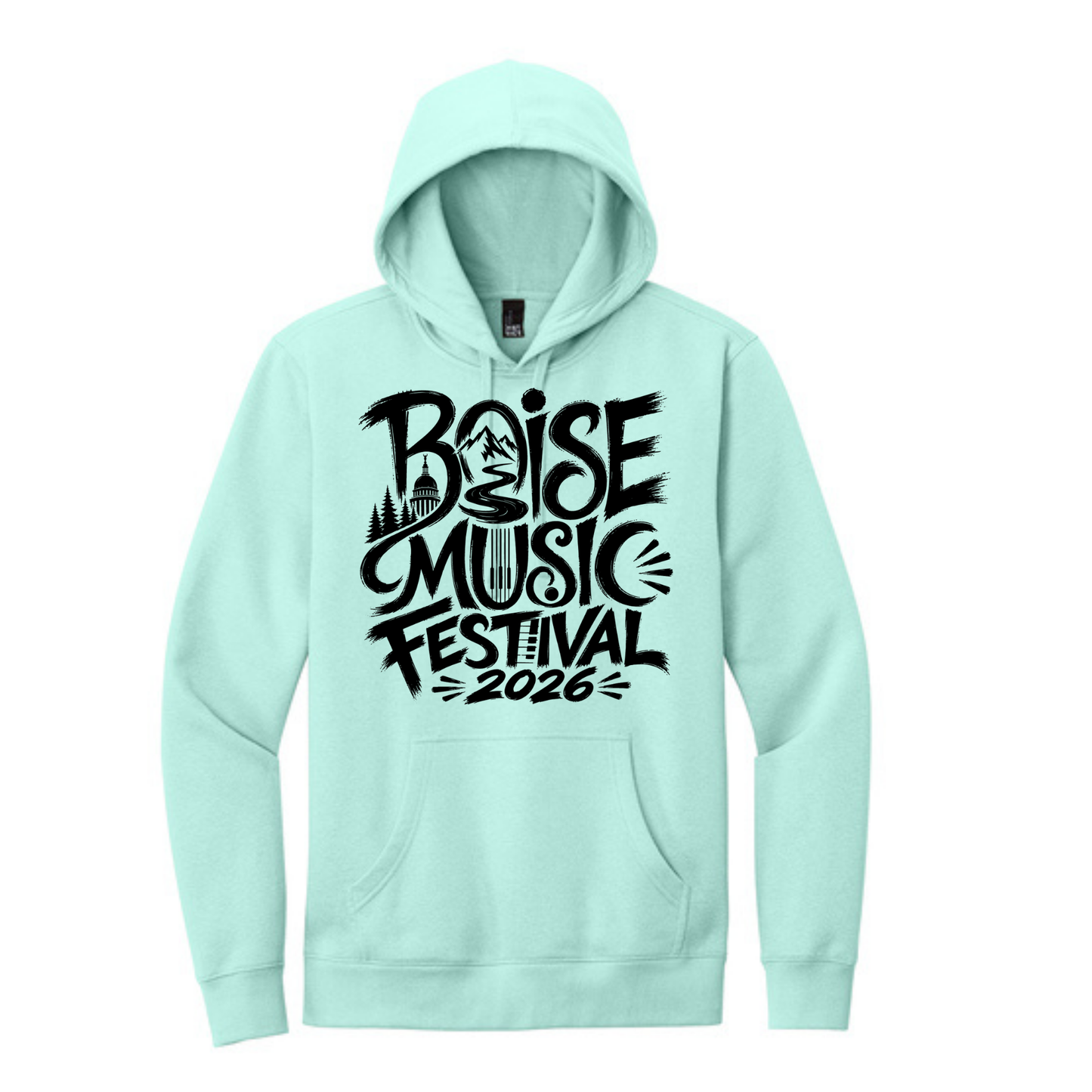 BMF 2026 - District® V.I.T.™ Fleece Hoodie - SEA MIST