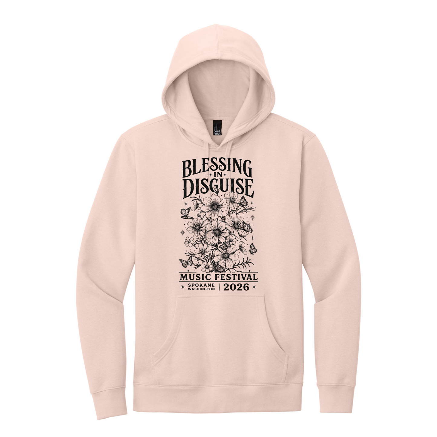 BID 2026 - District® V.I.T.™ Fleece Hoodie - ROSEWATER PINK
