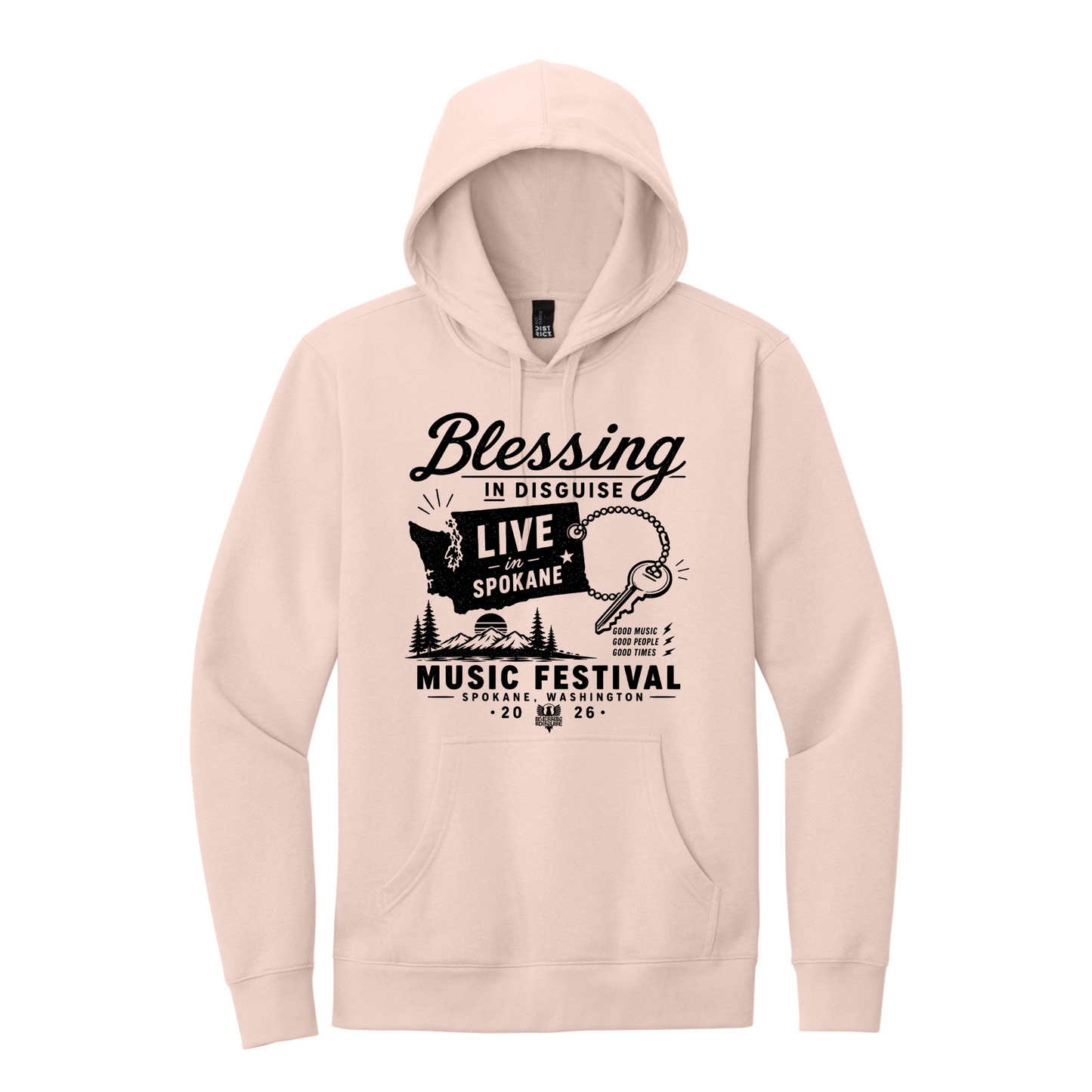 BID 2026 - District® V.I.T.™ Fleece Hoodie - ROSEWATER PINK