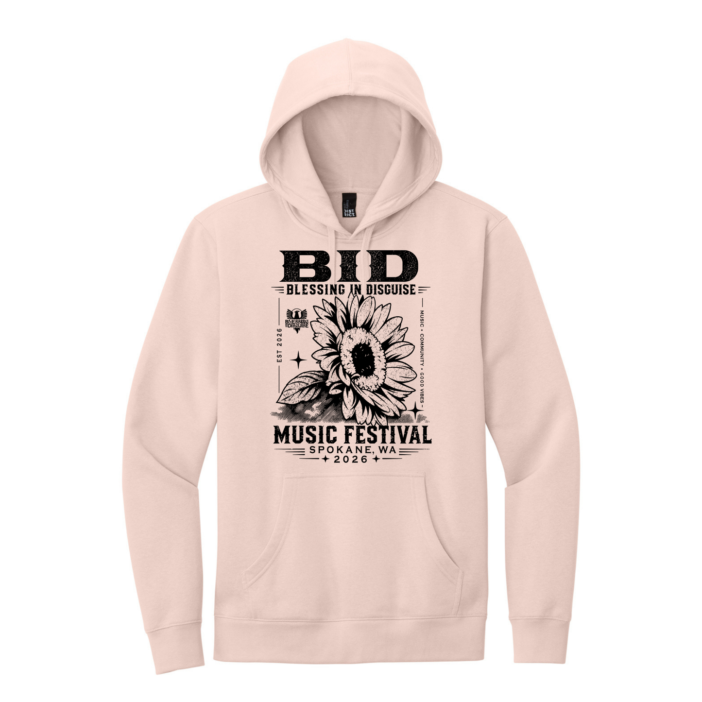 BID 2026 - District® V.I.T.™ Fleece Hoodie - ROSEWATER PINK