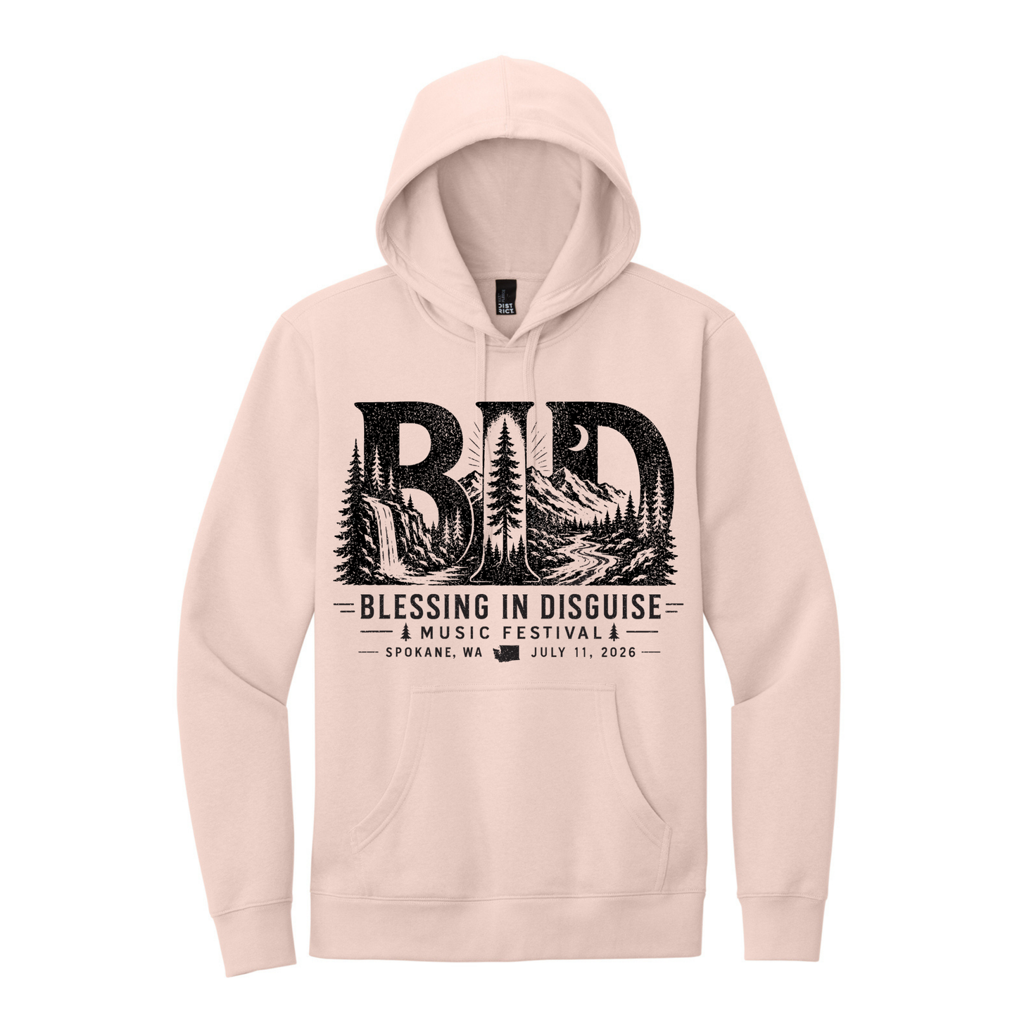 BID 2026 - District® V.I.T.™ Fleece Hoodie - ROSEWATER PINK