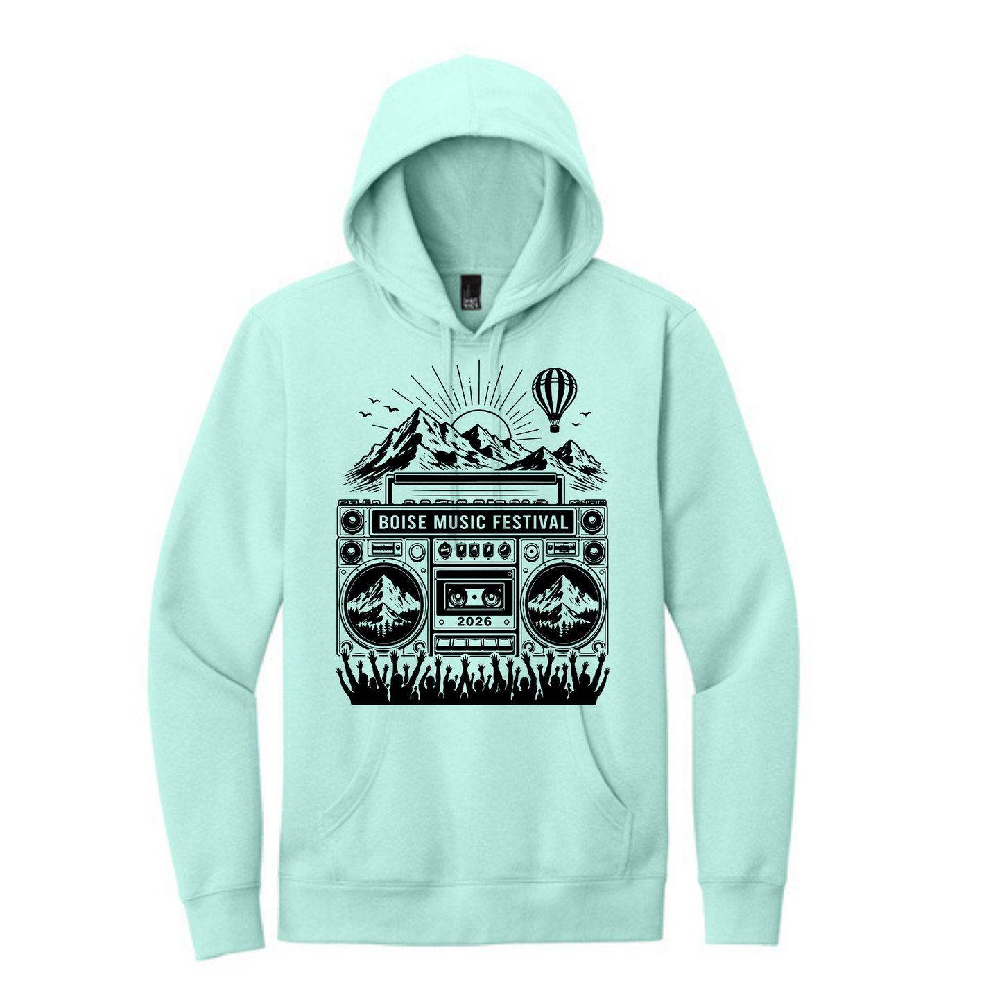 BMF 2026 - District® V.I.T.™ Fleece Hoodie - SEA MIST