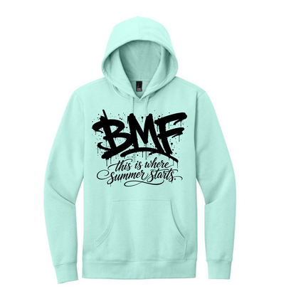 BMF 2026 - District® V.I.T.™ Fleece Hoodie - SEA MIST