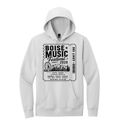 BMF 2026 - District® V.I.T.™ Fleece Hoodie - WHITE SMOKE