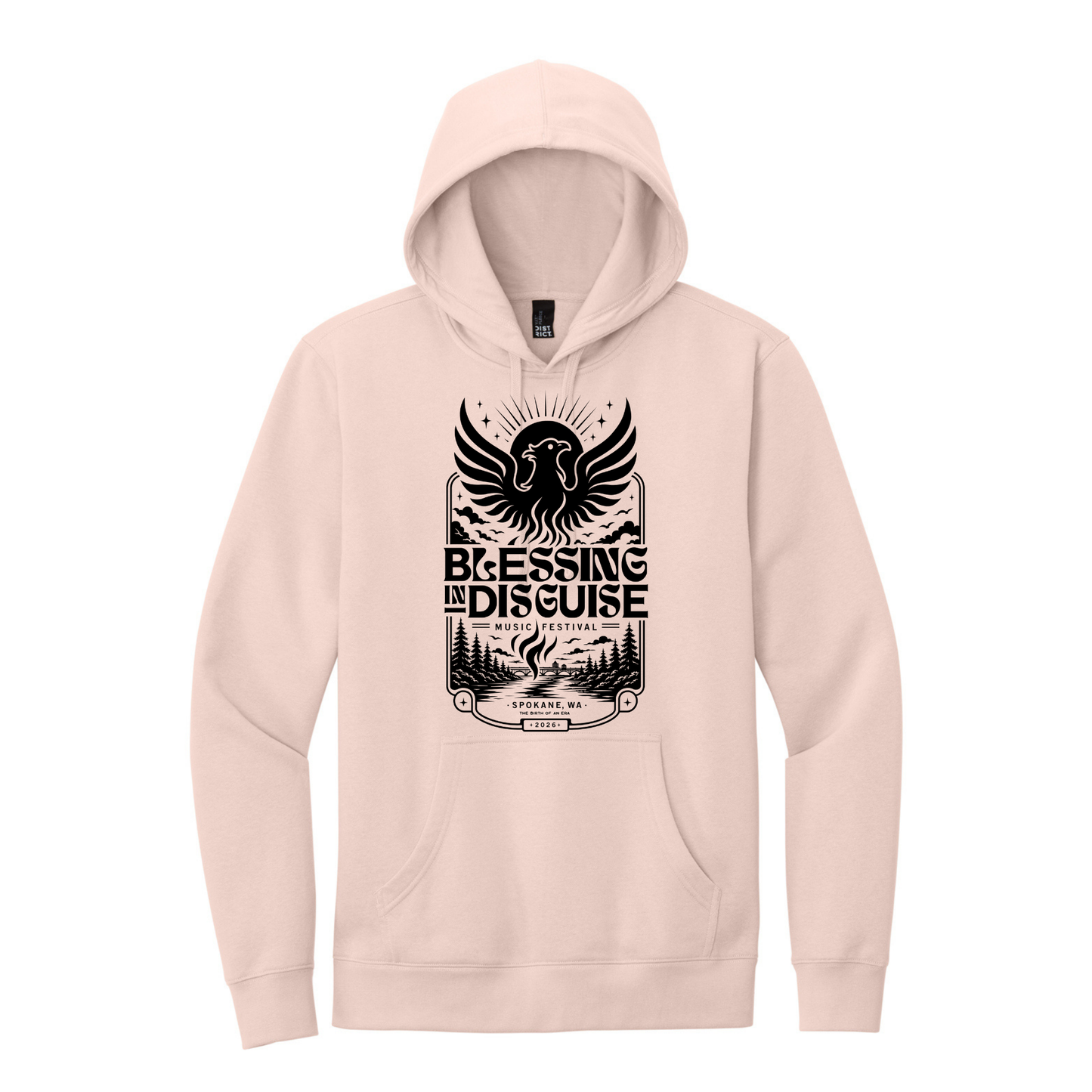 BID 2026 - District® V.I.T.™ Fleece Hoodie - ROSEWATER PINK
