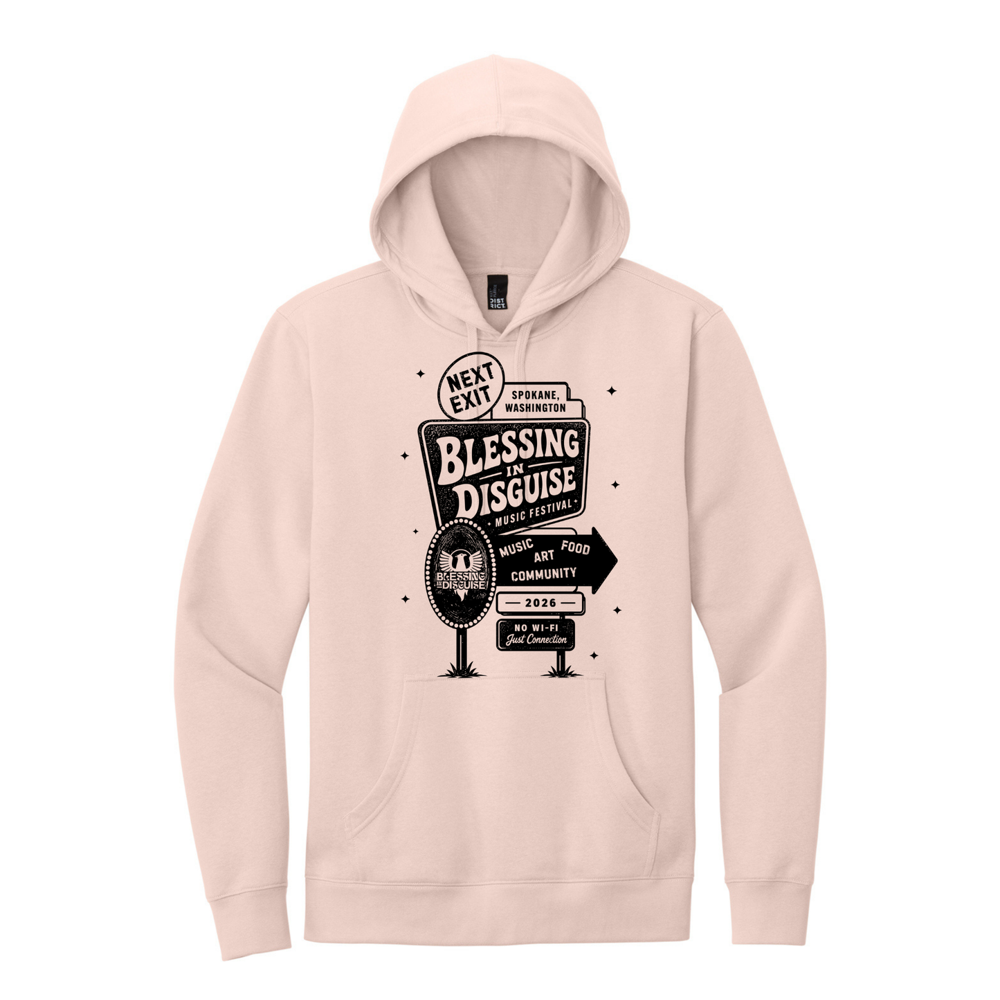 BID 2026 - District® V.I.T.™ Fleece Hoodie - ROSEWATER PINK