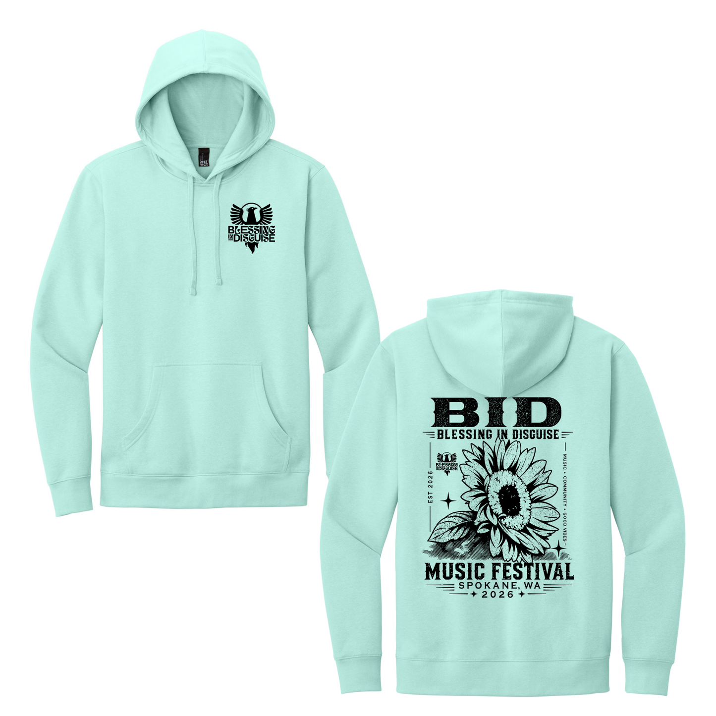 BID 2026 - District® V.I.T.™ Fleece Hoodie - SEA MIST