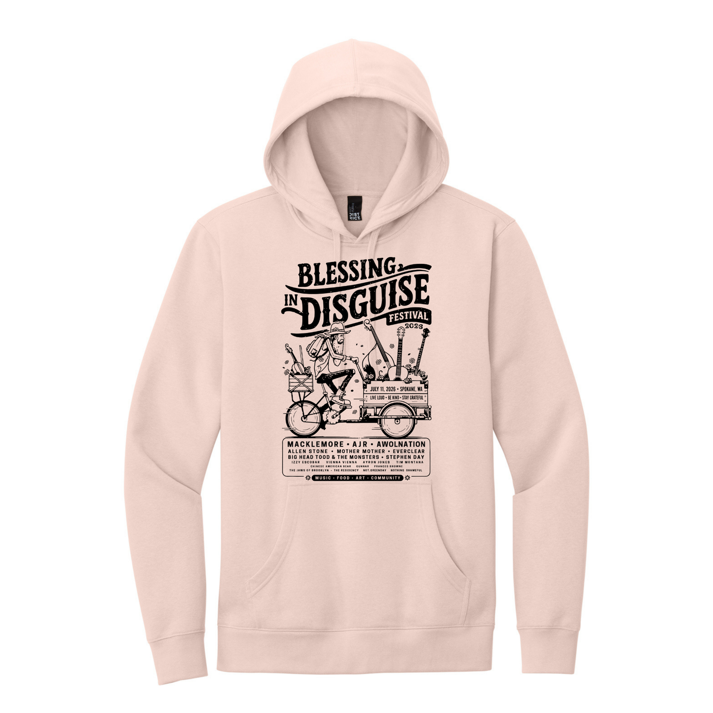 BID 2026 - District® V.I.T.™ Fleece Hoodie - ROSEWATER PINK