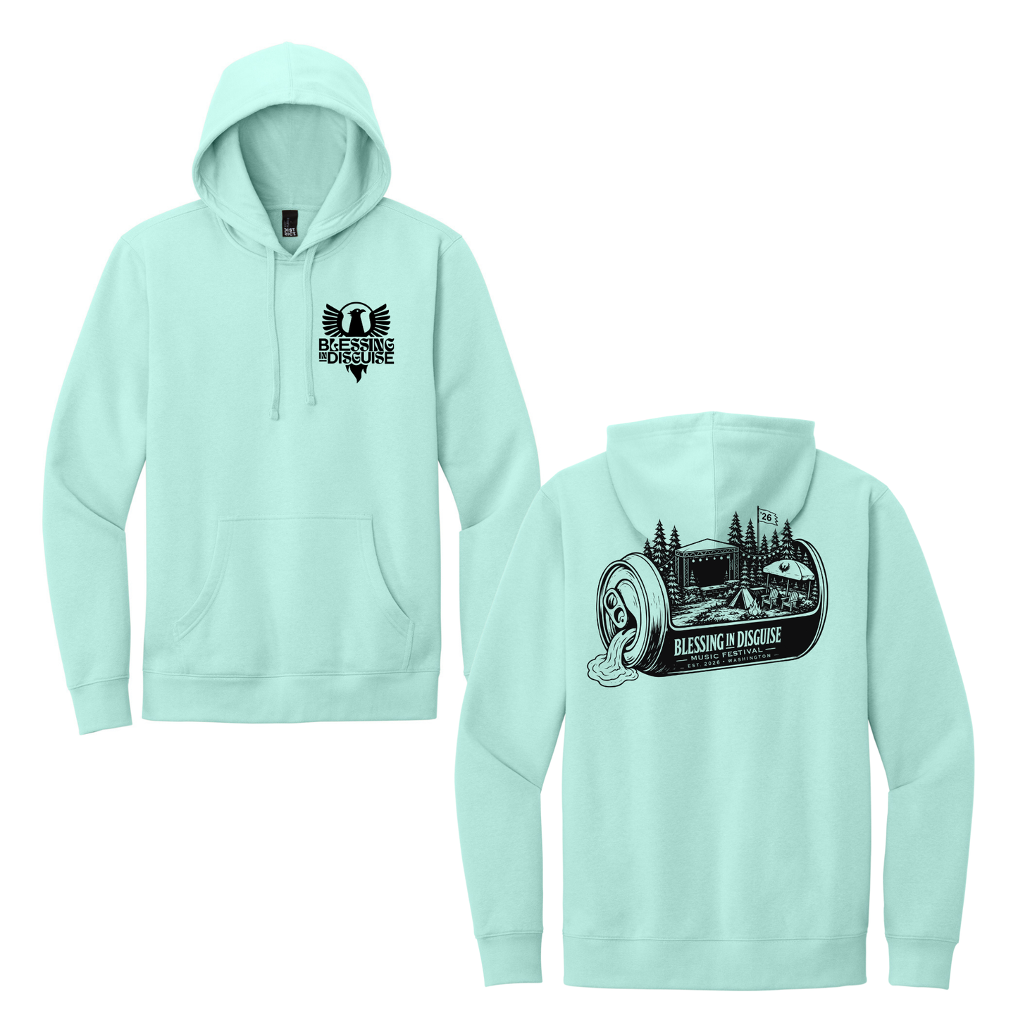 BID 2026 - District® V.I.T.™ Fleece Hoodie - SEA MIST