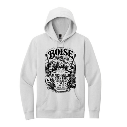 BMF 2026 - District® V.I.T.™ Fleece Hoodie - WHITE SMOKE