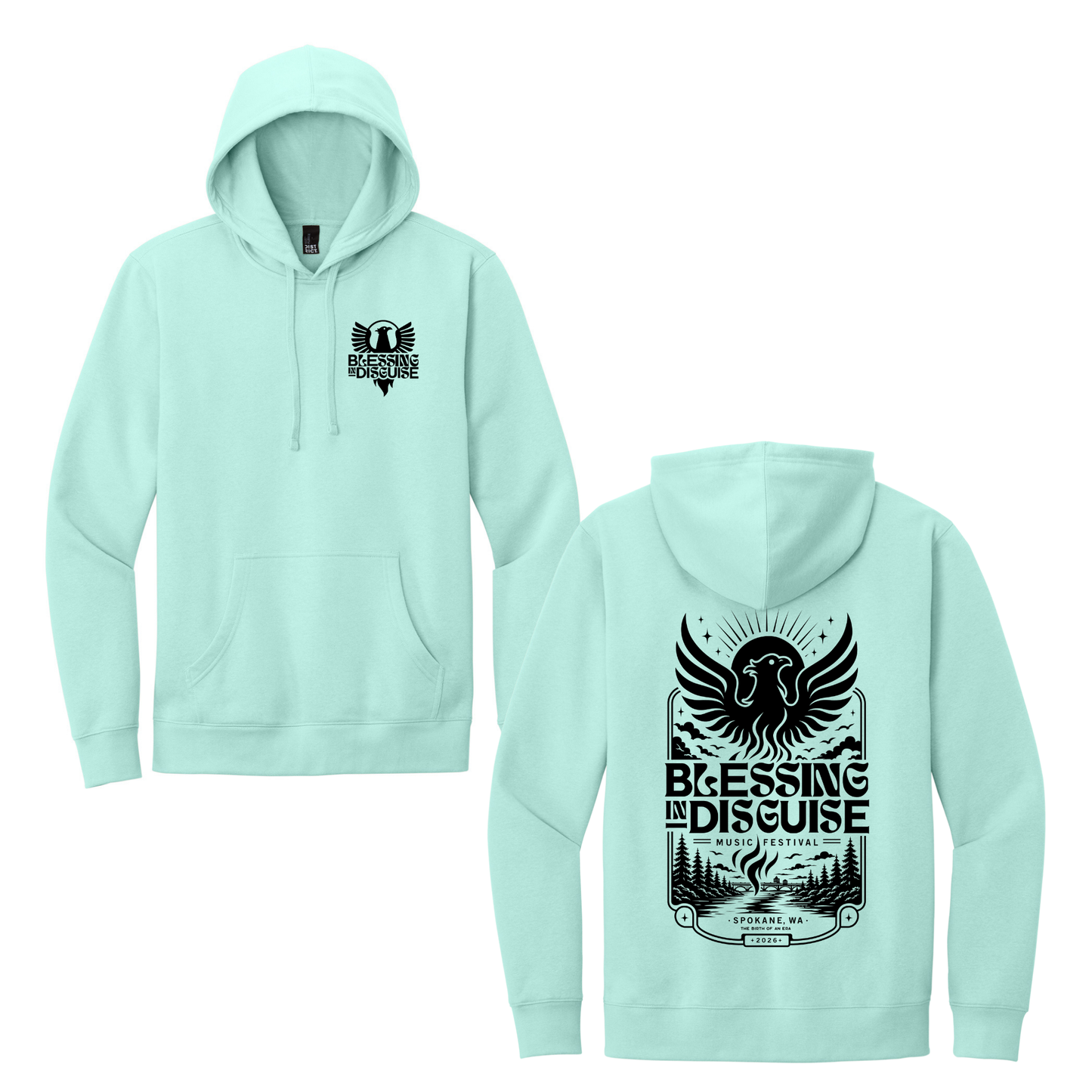BID 2026 - District® V.I.T.™ Fleece Hoodie - SEA MIST