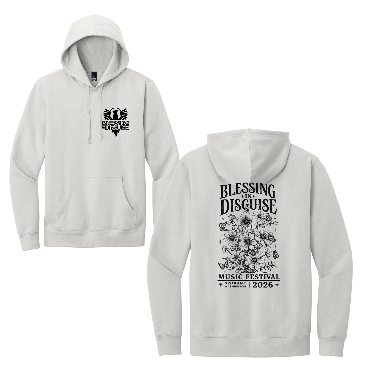 BID 2026 - District® V.I.T.™ Fleece Hoodie - WHITE SMOKE