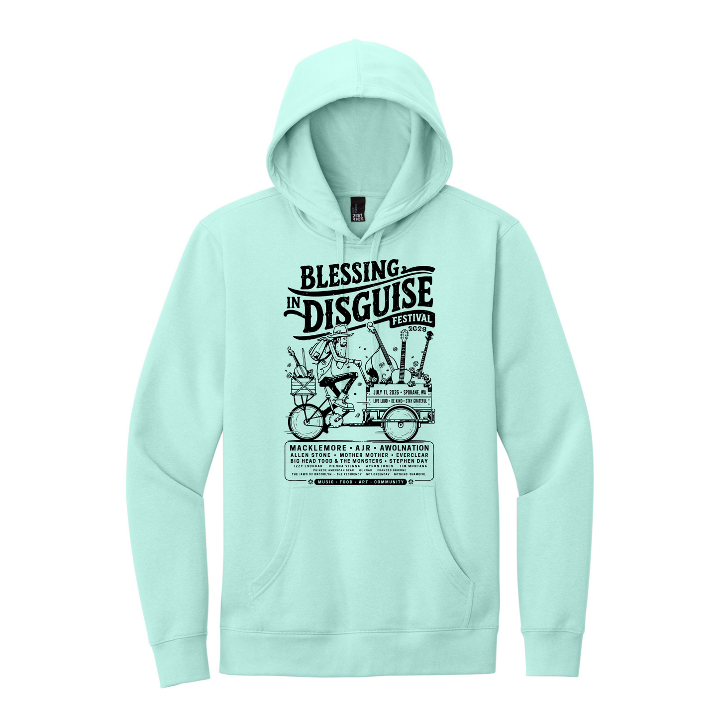 BID 2026 - District® V.I.T.™ Fleece Hoodie - SEA MIST