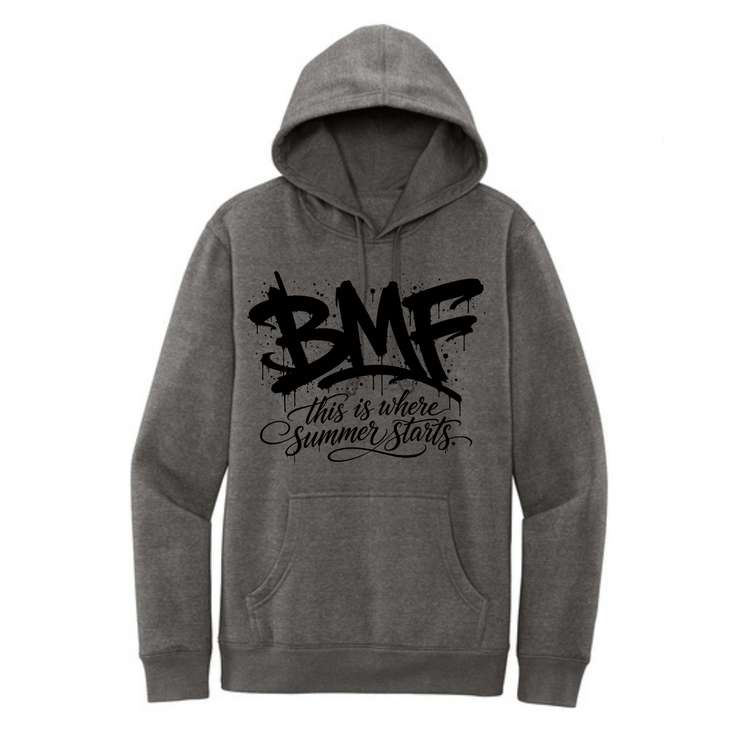 BMF 2026 - District® V.I.T.™ Fleece Hoodie - GREY FROST