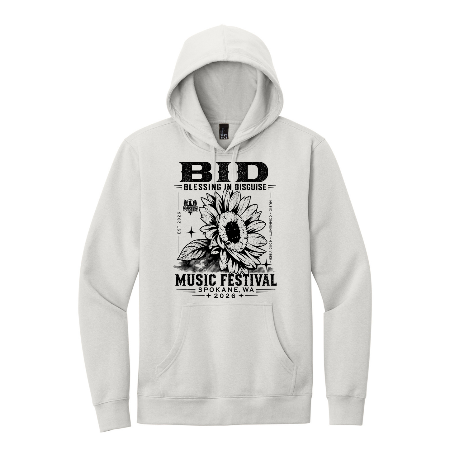 BID 2026 - District® V.I.T.™ Fleece Hoodie - WHITE SMOKE