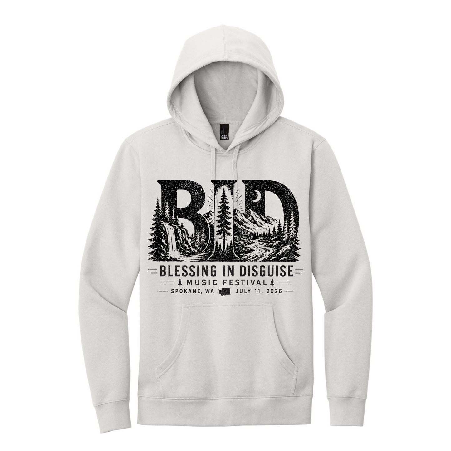 BID 2026 - District® V.I.T.™ Fleece Hoodie - WHITE SMOKE