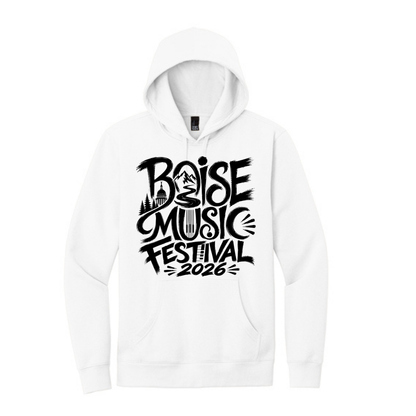 BMF 2026 - District® V.I.T.™ Fleece Hoodie - WHITE