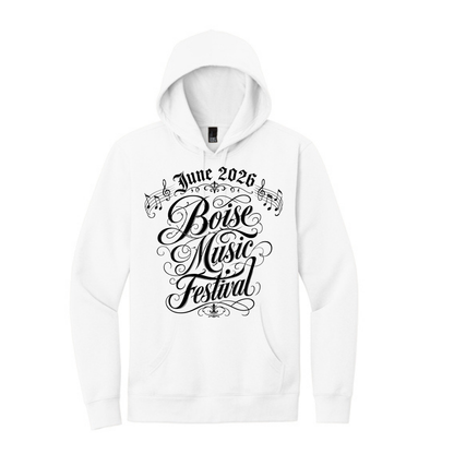 BMF 2026 - District® V.I.T.™ Fleece Hoodie - WHITE