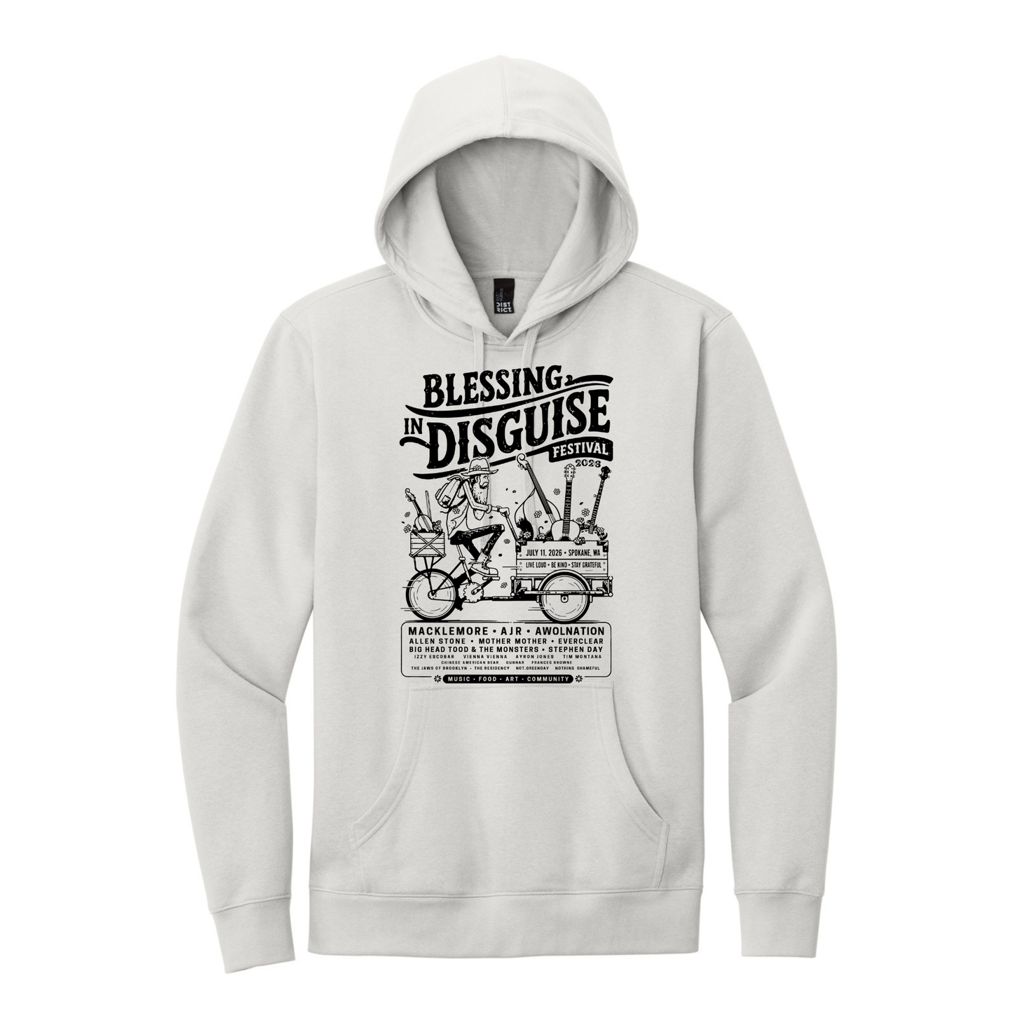 BID 2026 - District® V.I.T.™ Fleece Hoodie - WHITE SMOKE
