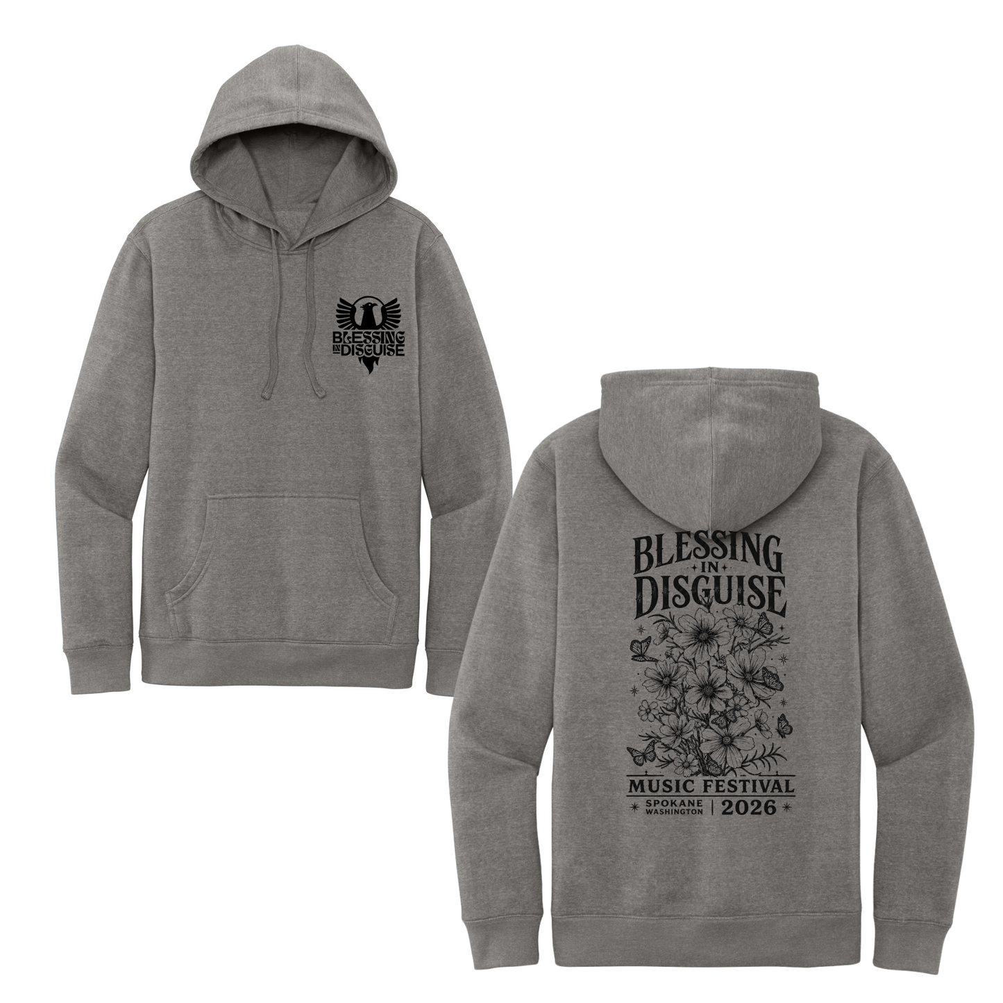 BID 2026 - District® V.I.T.™ Fleece Hoodie - GREY FROST