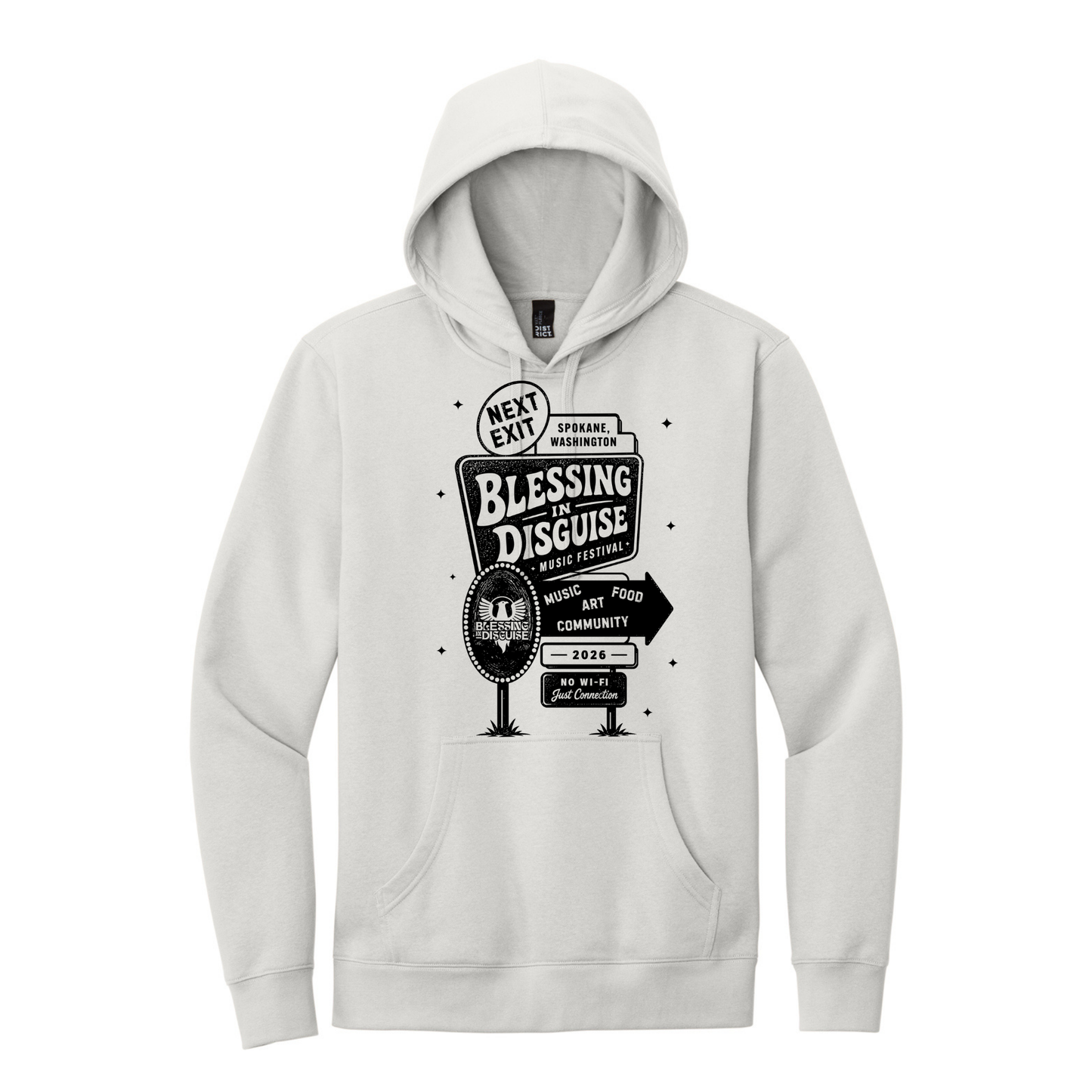 BID 2026 - District® V.I.T.™ Fleece Hoodie - WHITE SMOKE