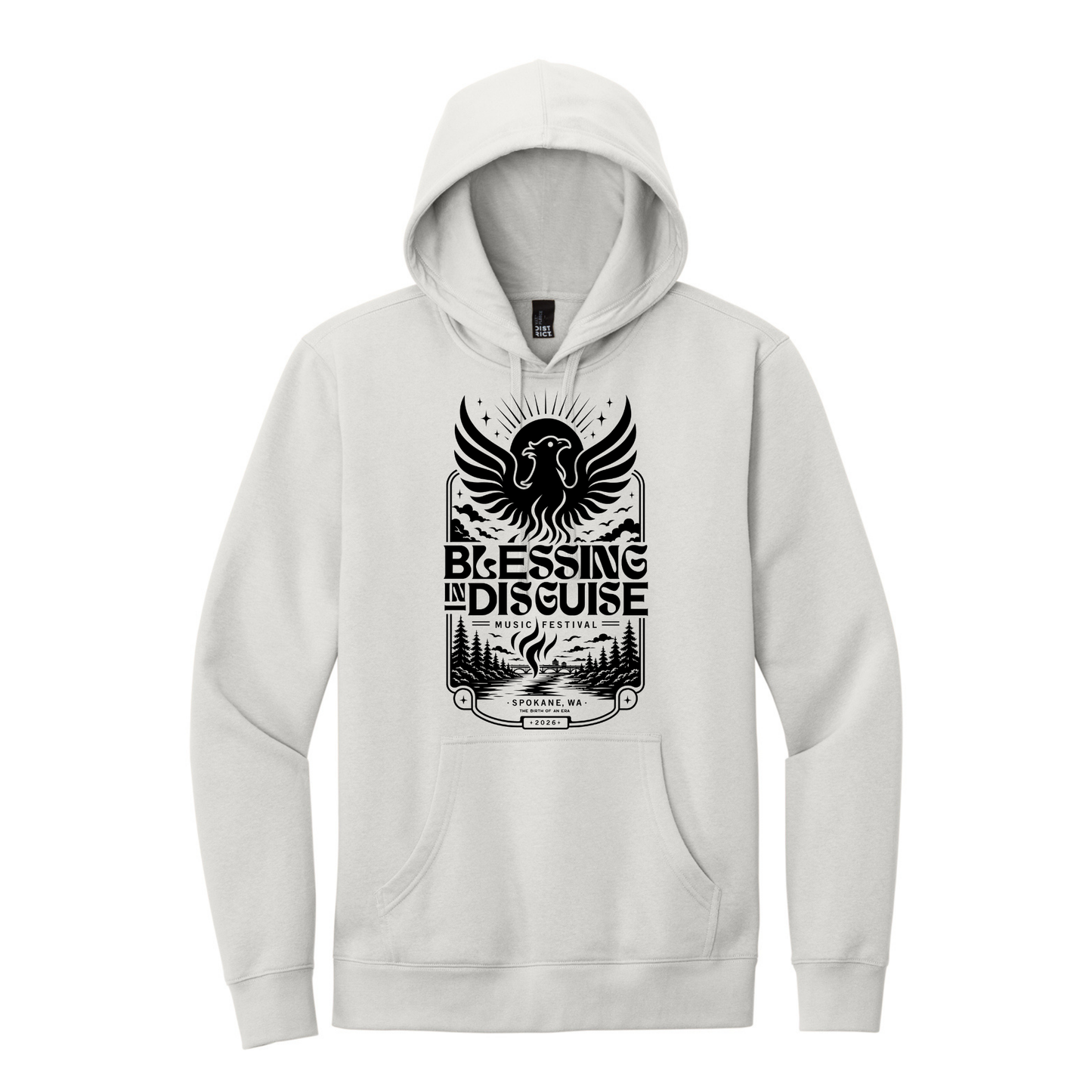 BID 2026 - District® V.I.T.™ Fleece Hoodie - WHITE SMOKE