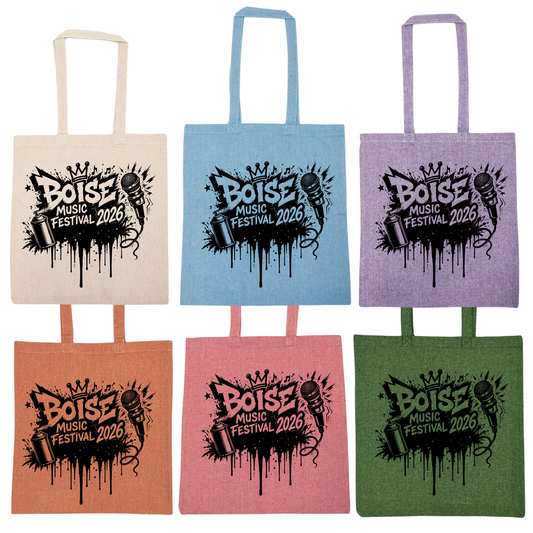 BMF 2026 - Liberty Lightweight Recycled Canvas Tote - SPRAY PAINT